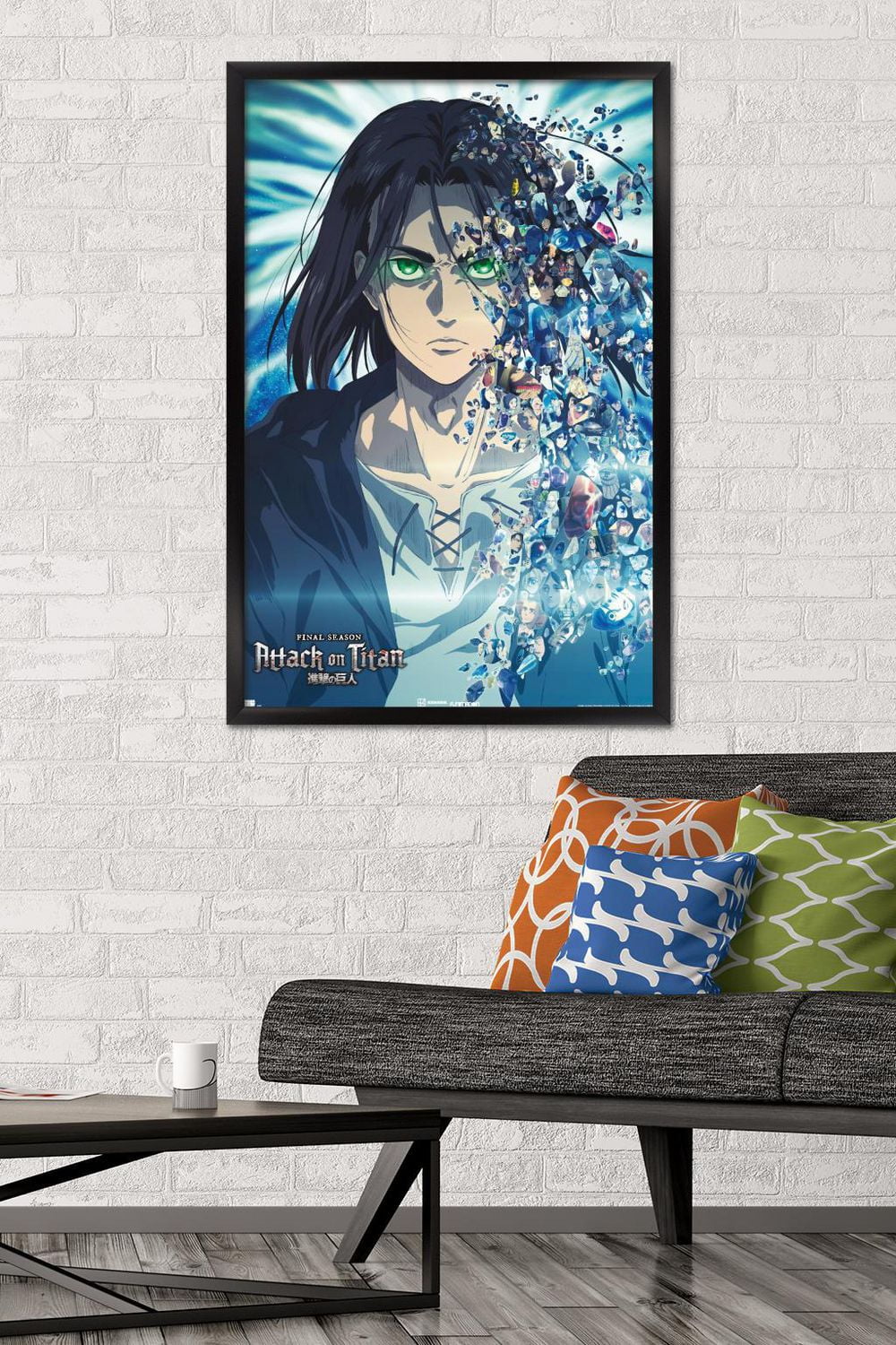 Attack on Titan: The Final Season - Fragments Wall Poster, 14.725" x 22.375"
