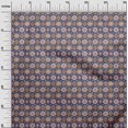 thumbnail image 3 of oneOone Polyester Spandex Medium Blue Fabric Asian Kilim Sewing Material Print Fabric By The Yard 56 Inch Wide, 3 of 5