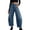 Blue, variant on Ketyyh-chn99 Wide Leg Jeans Women Flare Jeans Pants Casual Fashion Loose Ladies Pocket Washed Denim Trousers White,S
