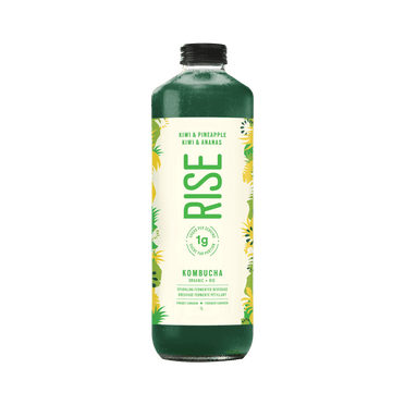 RISE Kombucha Kiwi & Pineapple, 1L