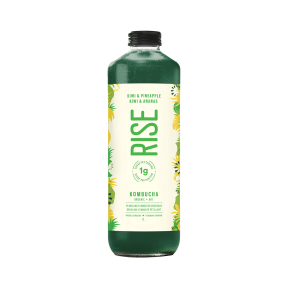 RISE Kombucha Kiwi & Pineapple, 1L