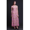 thumbnail image 4 of Bimba Robe de Plage Bohème Longue Sans Manches à Bretelles Imprimée Papillon pour Femmes - Grand, 4 of 6
