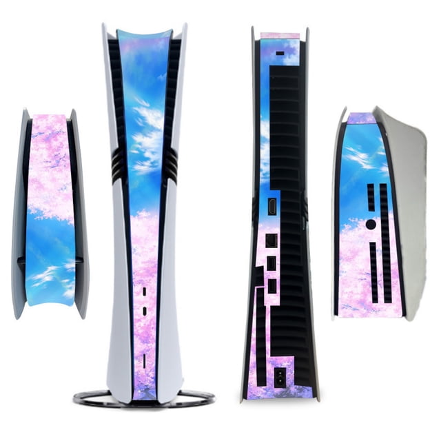 AARONMEI PS5 Pro Center Skin Sticker Dust-Proof Scratch-Proof Console Protective Film