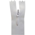 thumbnail image 1 of COSTUMAKERS Invisible Closed-End fermeture éclair 20 cm (7.9 in), blanc, #2.5 spirale en nylon, 1 of 5