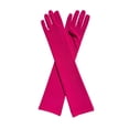 thumbnail image 2 of Mefallenssiah Adult Over Elbow Stretch Long Spandex Opera Gloves, 2 of 7