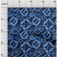 thumbnail image 2 of oneOone Cotton Flex Blue Fabric Abstract Sewing Craft Projects Fabric Prints By Yard 40 Inch Wide, 2 of 4