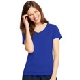 thumbnail image 1 of Hanes T-Shirt Col en V pour Femmes X-Temp, S, Royal Profond, 1 of 3