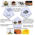 thumbnail image 3 of SAILFLO 10 Inch Exhaust Shutter Fan 2-Way Linkage Blower 470 CFM Strong Reversible Airflow Wall Mounted Ventilation Fan for Vents Attic Kitchen Bathroom Basement 10" Diameter Propeller, 3 of 5