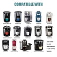 thumbnail image 3 of Tasse K Réutilisable en Acier Inoxydable pour Bureau, Capsules de Café, Filtre de Dosette de Café avec Brosse et Cuillère pour Keurig, 3 of 8