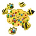 thumbnail image 1 of TIELUTT Interactive Pollination Toy: and Educational Early Learning Tool for Kids Encourages Fine Motor Skills Hand Eye Folding Rug Clean Sofa Dolls for 2 Years Old Girl Game 2 Years Baby Bath Sponge, 1 of 8