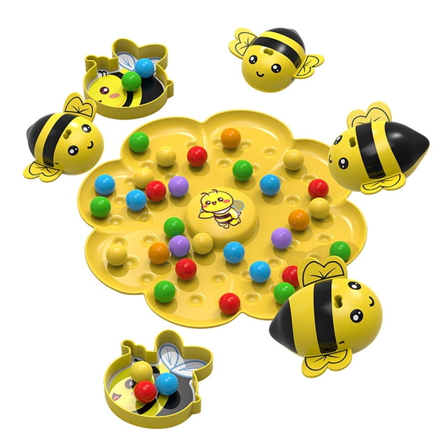 TIELUTT Interactive Pollination Toy: and Educational Early Learning Tool for Kids Encourages Fine Motor Skills Hand Eye Folding Rug Clean Sofa Dolls for 2 Years Old Girl Game 2 Years Baby Bath Sponge