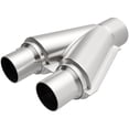 thumbnail image 1 of Magnaflow Performance Exhaust Crossover Pipe 10768 Y-Pipe; Stainless Steel; 2-1/2 Inch Diameter Inlet; 2-1/2 Inch Outlet Diameter; 10 Inch Length; Without Converters, 1 of 3