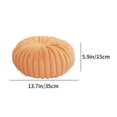 thumbnail image 3 of Memo Notepads and Scratch Pads Pumpkin Cushion Shaped Sofa Decoration Cushion Pumpkin Sofa Cushion PuTuan Cushion Lazy Person Cushion Living Room Cushion Tatami Rice Floating Window Mat, 3 of 8