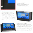 thumbnail image 1 of Solar Panel Solar Cell Charge/Discharge Panel Kit for Phone Controller Module for PAD Charger Outdoor Battery Supply LCD Regulator 60A 12V/24V, 1 of 9