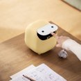 thumbnail image 4 of Desktop Small Trash Can Desk Garbage Basket Waste Bin Yellow, 4 of 7