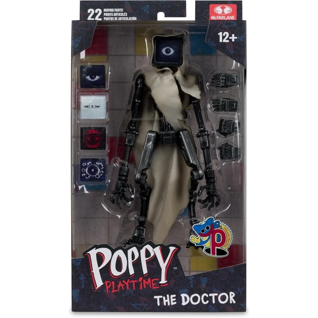 Poppy Playtime 7 Inch Action Figure Bendable - The Doctor