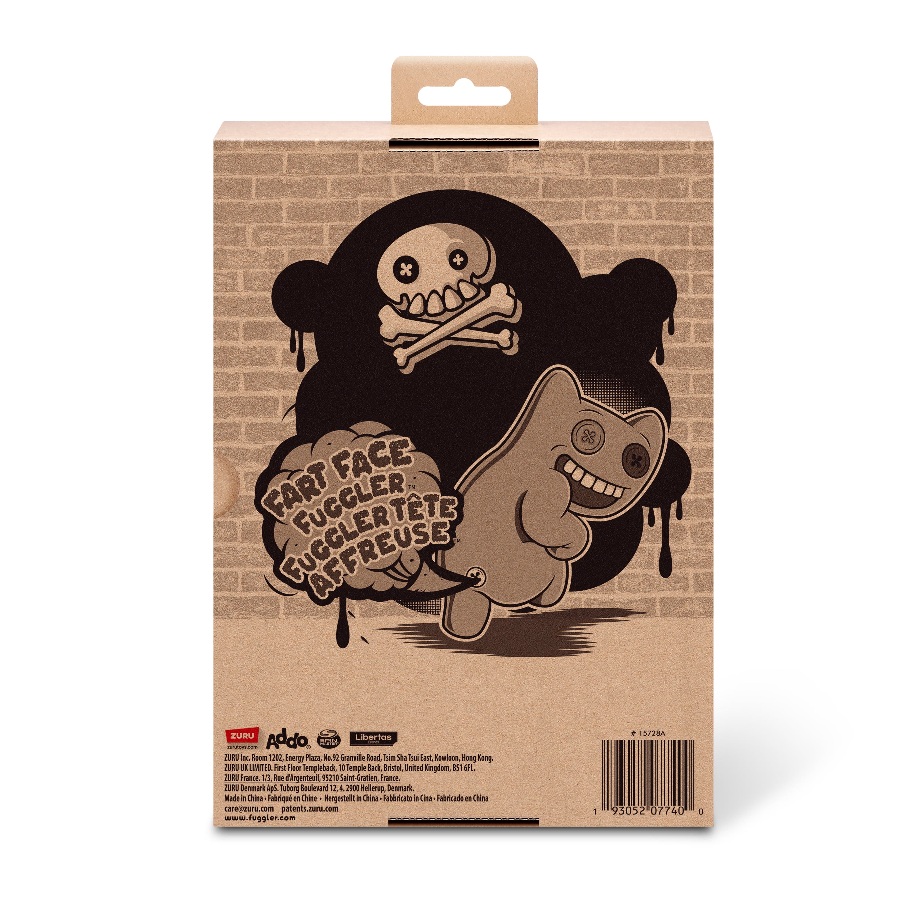 Fuggler Fart Face 9 pouces Assortiment Série 1 de ZURU, Funny Ugly Monster Jouet en peluche