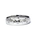thumbnail image 2 of Mens 950 Platinum Diamond Polished Wedding Ring Band, 2 of 2