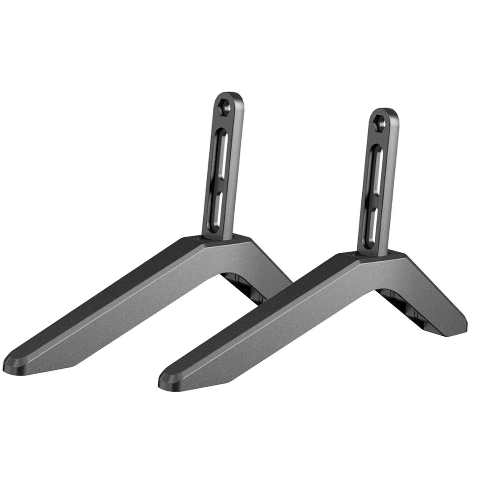 kurtrusly TV Stand Fitments Replaces Desktop Bracket Hole Distance 0.787-2.16 TV Legs