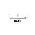 thumbnail image 3 of Pre-Tied Double-Hook Fishing Leaders, High Carbon Steel Hooks for Strength & Penetration, Quick-Connect Rigs for Efficient Angling(5,1set), 3 of 8