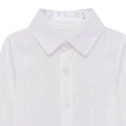thumbnail image 3 of EGNMCR Blouse pour Enfants, Blouse & Chemise à Manches Longues Col Rabattu Mode Décontractée pour Bébés Garçons, 3 of 5