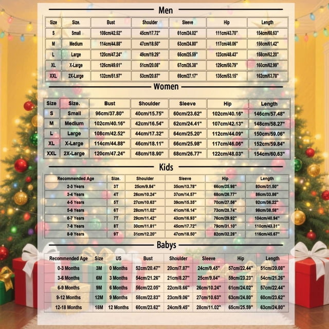 Ensembles de Pyjama de Noël, Ensemble de Sommeil Deux Pièces Style Maman