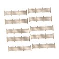 thumbnail image 4 of HILABEE 10 Pieces Mini Fences 1:50 Wood for Mini Fairy Gardens Diorama Scene Layouts Style F, 4 of 5