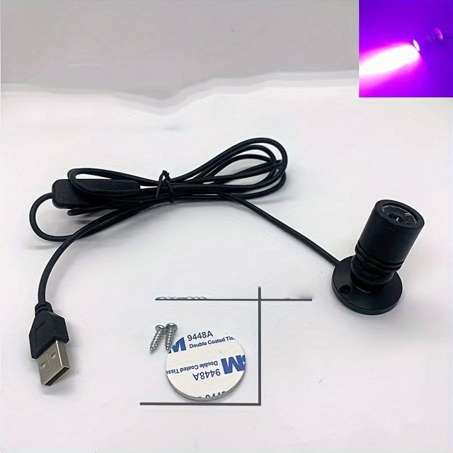 MesaSe 5V Mini Spotlight Bright USB LED Spotlight Indoor Accent Lighting Spotlight For Display Cabinet Jewelry Cabinet Porch Handmade Model Hand Lamp Colored Lights