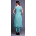 thumbnail image 4 of Bimba Robe Kurti Longue Imprimée Tunique Droite Robes pour Femmes Haut Indien, 4 of 6