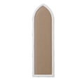 thumbnail image 4 of SOFE Arched Long Framed Bulletin Board for Wall, 39 &Atilde; 12 Inches Fabric Pin Board, Decorative Rustic Dream Boards/Vision Boards, 4 of 7