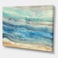 thumbnail image 1 of Designart Vagues minérales océaniques Art mural sur toile, 1 of 3