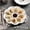 Blanc, variante sur ZENGHUIJ Assiettes à Jiaozi avec Vinaigre Assiettes à Collation en Plastique Cadre Commercial Frire Crevettes Assiettes à Sushi