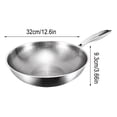 thumbnail image 2 of HHBEAUTY Titanium Hammered Pan Pro, Pure Titanium Pot, Non Stick Titanium Nutri Pans, Scratch-Resistant, Resistant Non Stick, Even Heating, For Cooking, Heats Quickly, Cooks Evenly, 2 of 2