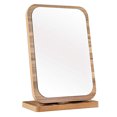 thumbnail image 1 of 1PC Desktop Makeup Mirror Wooden Folding Mirror Large Cosmetic Makeup Mirror, 1 of 7