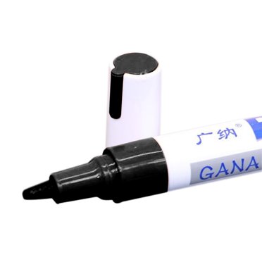 1pc Color Marker Tire Tread Rubber black Marker Paint Metal Face Permanent Paint Marker Pen