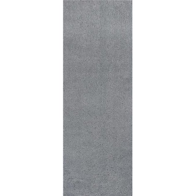 HomeRoots 353896 2 ft. 3 in. x 7 ft. 6 in. Runner Polyester Grey Area Rug