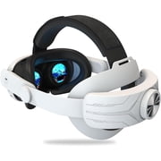 Comfort Head Strap for Meta Quest 3, Lightweight Replacement Strap VR Accessories, Reduce Face Pressure Comfortable Convenient Flip Design VR Headset for Quest 3