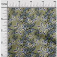 thumbnail image 3 of oneOone Viscose Chiffon Olive Green Fabric Block Sewing Craft Projects Fabric Prints By Yard 42 Inch Wide-XP, 3 of 6