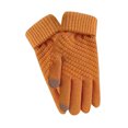 thumbnail image 4 of TIELUTT Winter Lined Knit Solid Color Warm Fingerless Cold Weather for Cycling Outdoor Use Workout Bow Bike Table Mini Exercise Bike Pedal compatible with Motorized Pedal Working Out Stuff, 4 of 5