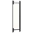 thumbnail image 3 of vidaXL 4-Panel Room Divider White 160x180 cm, 3 of 4