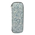 thumbnail image 2 of Crochet Hook Case Durable Travel Zipper Bag Tools Organizer Needle Organiser Grey, 2 of 8