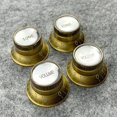 thumbnail image 4 of Electric Guitar Top Hat 2 Volume & 2 Tone Knobs for Gibson EPI LP ST Guitars, 4 of 11