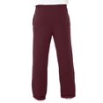 thumbnail image 3 of Jerzees Mens NuBlend Pocketed Open-Bottom Sweatpants, 2X, True Red, 3 of 6