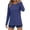 #0073-Navy, variant on Ailaofu Women's Sun Shirts Protection Rash Guard Long Sleeve Swim Shirts Quick Dry Lightweight Workout Tops
