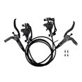 thumbnail image 4 of Aluminum Alloy Bike Hydraulic Disc Brake Set 800/1400mm Front Rear 160mm Rotors front L rear, 4 of 8