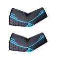 thumbnail image 2 of 1 Pair Elbow Compression Sleeve, Nylon Elastic Elbow Compression Support Sleeve Anti Slip Breathable Elbow Braces for Workout, Weightlifting, 2 of 8