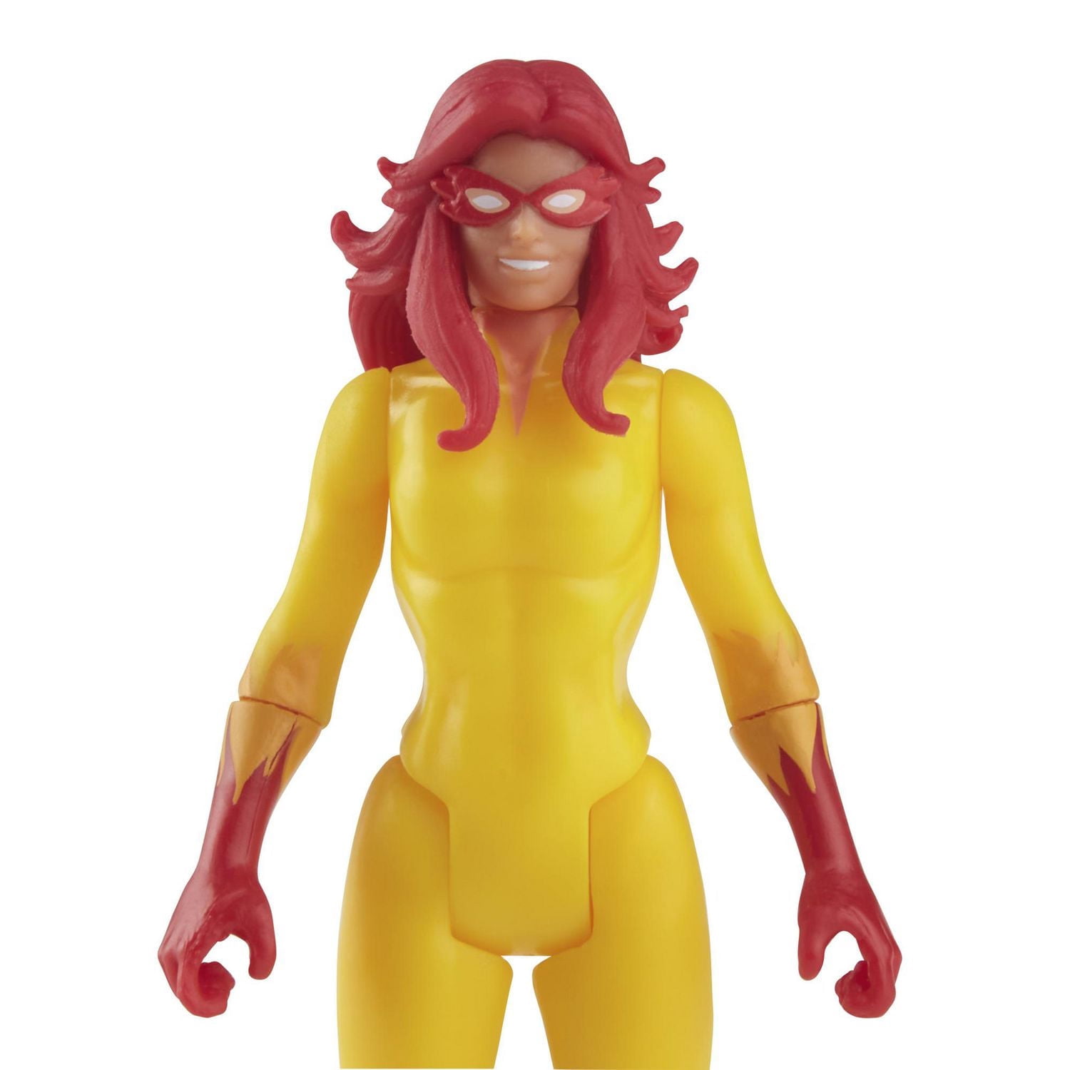 Hasbro Marvel Legends Series Retro 375 Collection, figurine articulée de collection Marvel's Firestar de 9,5 cm, jouet pour enfants, dès 4 ans