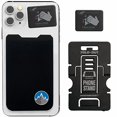 thumbnail image 2 of Gecko Travel Tech Phone Wallet - Stick On Card Holder Wallet for Cell Phones - Adhesive Card Pocket - MOUNTAIN, 2 of 4