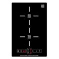 thumbnail image 1 of Pinnacle Appliances Stove BIC 132 Induction Cooktop; Black; 13 Inch Width; Electronic Ignition; 1800 Watt; 2 Burner; Built-In Touch Control; Independent Timer For Each Burner, 1 of 5