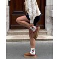 thumbnail image 4 of HSHDLDF Bottes Mini à Plateforme pour Femmes Pantoufles pour Femmes Pantoufles d'Intérieur à Enfiler Doublées de Fourrure en Molleton Bottines Courtes en Suède, 4 of 6